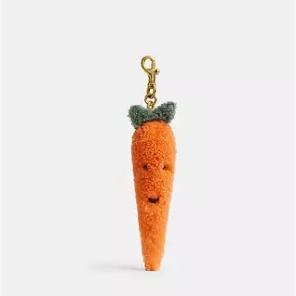 Coach Accessories - Coach Carroty Carrot Plushie Bag Charm In Shearling